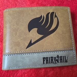 New fairy tail anime manga leather wallet